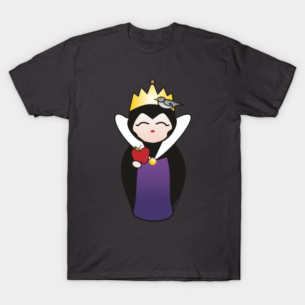 Kokeshi Evil Queen T-Shirt by Pendientera